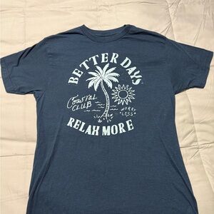 Sonoma Dark Blue 'Better Days' Graphic Tee
